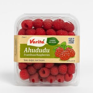 olgunlaşmış taze ahududu meyvesi