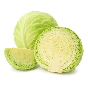 Taze beyaz lahana başı