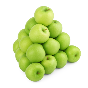 Doğal granny smith elma-ekşi meyve