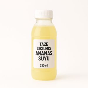 taze sıkım ananas suyu