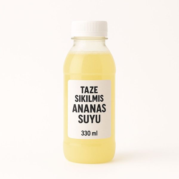 taze sıkım ananas suyu