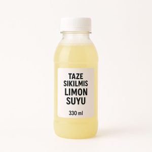 Taze Sıkılmış Limon Suyu (330ml)